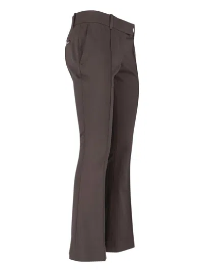 Attico Virgin Wool Bootcut Pants