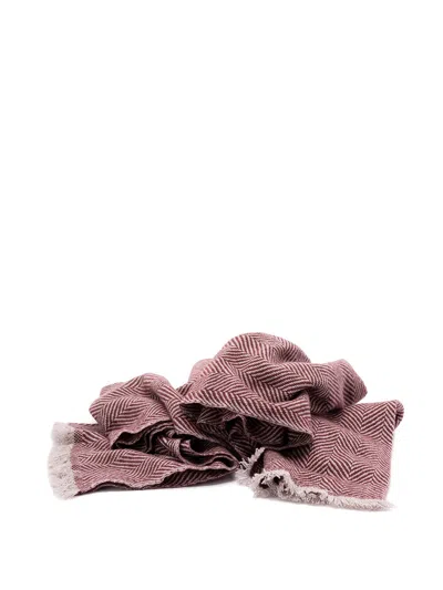 Brunello Cucinelli Cashmere Chevron Scarf