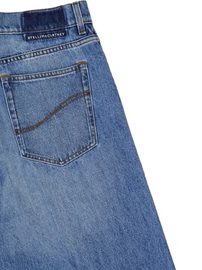 Stella Mccartney Essential Wide-leg Jeans In Blue
