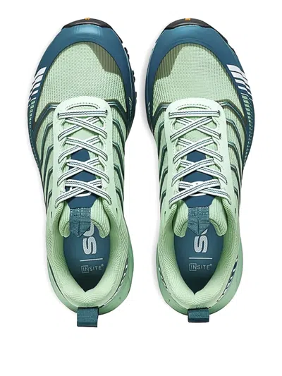 Scarpa Ribelle Run Lt Logo-print Sneakers In Green
