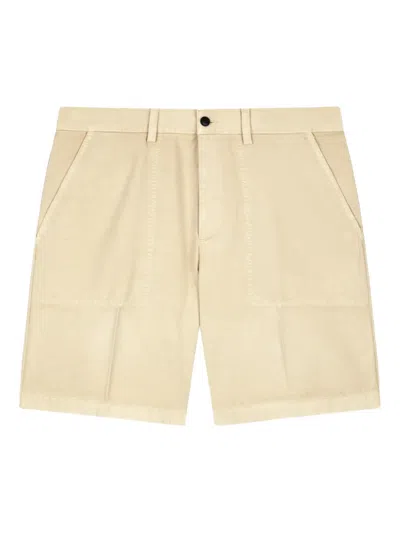 Dondup Patch-pocket Shorts In Neutral