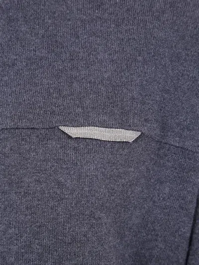 Brunello Cucinelli Panelled Cashmere Sweatshirt