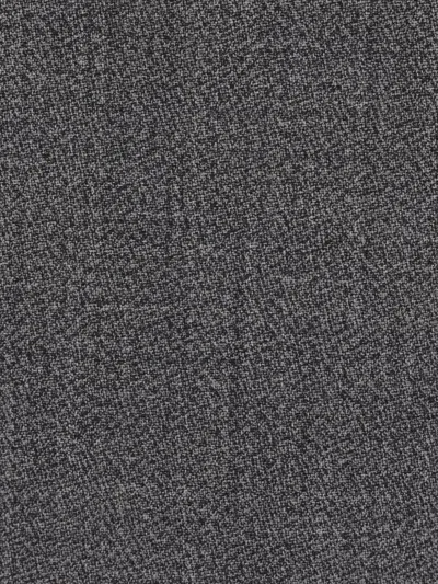 Alexander Mcqueen Button-front Wool Skirt In Gray