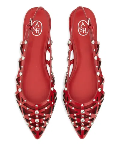Ash Studd-embellishment Flat Pumps
