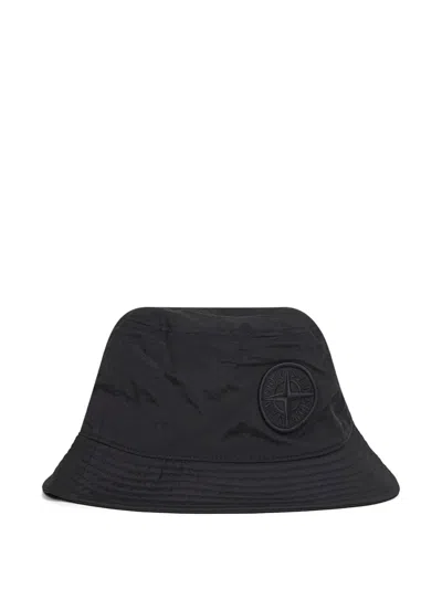 Stone Island Compass Logo Bucket Hat