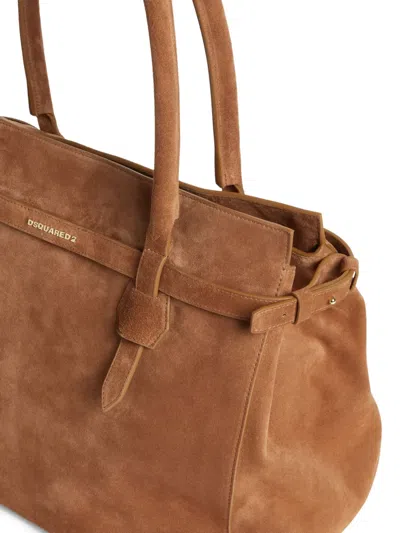 Dsquared2 Suede Tote Bag