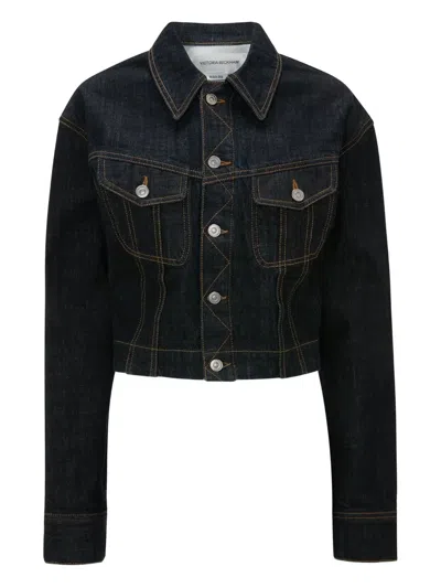 Victoria Beckham Button-fastening Denim Jacket