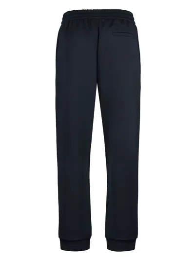 Giorgio Armani Men's Technical Fabric Pants In Blue