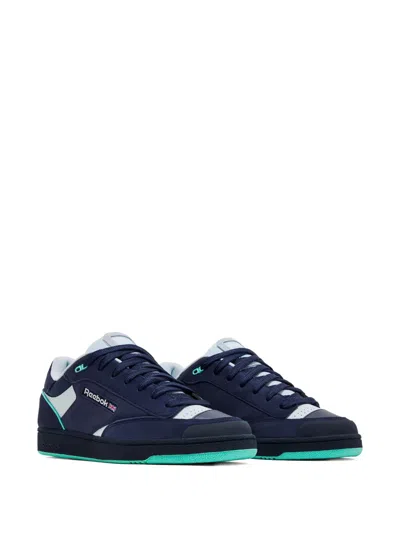 Reebok Club C Bulc "vector Navy/cyber Mint" Sneakers In Blue
