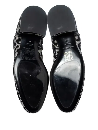 Pre-owned Dolce & Gabbana Leopard-print Velvet Boots