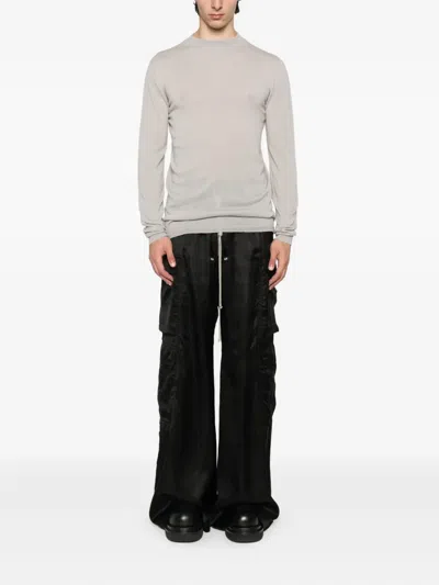 Rick Owens Wool Long-sleeved T-shirt