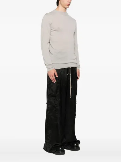 Rick Owens Wool Long-sleeved T-shirt