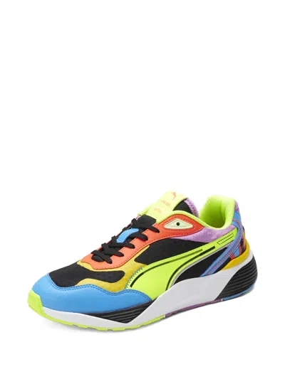Puma Rs-metric "black/limesqueeze-ocean Dive" Sneakers
