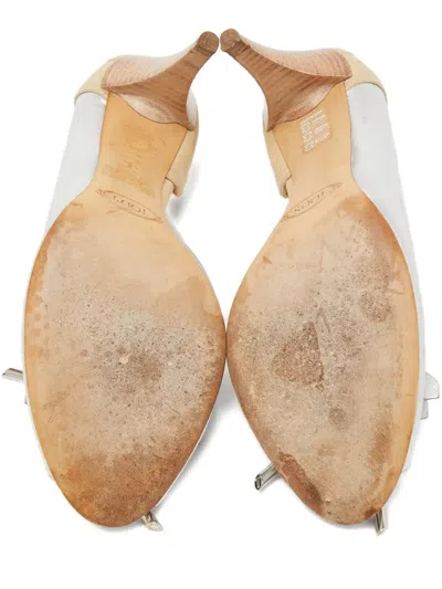 Pre-owned Tod's Vintage 80mm Leather Fringed Pumps