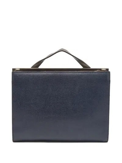 Pre-owned Fendi Small Demi Jour Tote Bag In Gray