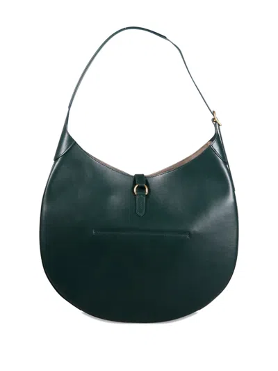 Polo Ralph Lauren Half-moon Leather Shoulder Bag