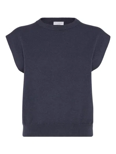Brunello Cucinelli Crew-neck Cashmere Sweater