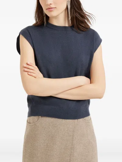 Brunello Cucinelli Crew-neck Cashmere Sweater