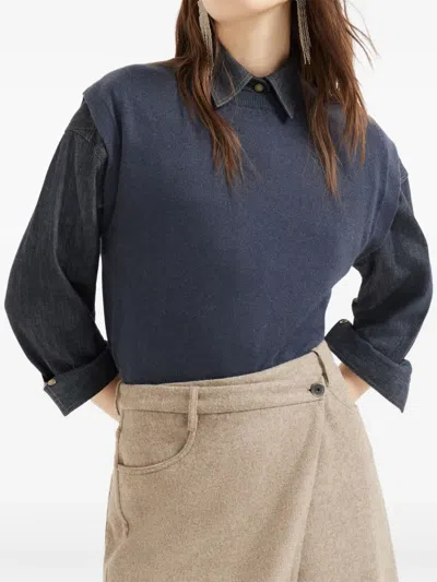 Brunello Cucinelli Crew-neck Cashmere Sweater