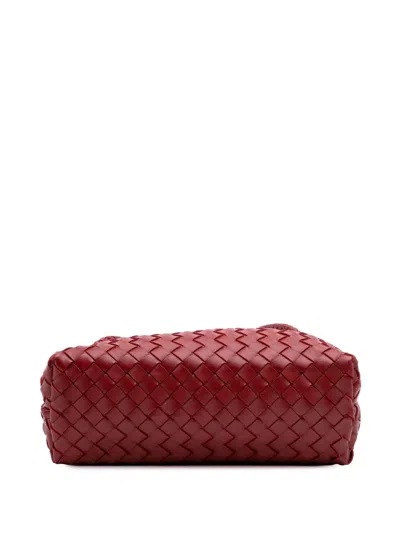 Pre-owned Bottega Veneta 2012-2025 Lambskin Intrecciato East West Andiamo Top Handle Bag Satchel