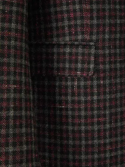 Scabal® Scabal Wool And Cashmere Blazer In Brown