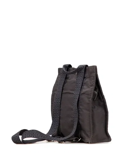 Pre-owned Hermes 1990-2010 Canvas Herline Mm Backpack