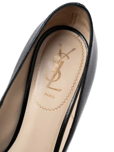 Pre-owned Saint Laurent 150mm Tribtoo Platform Pumps