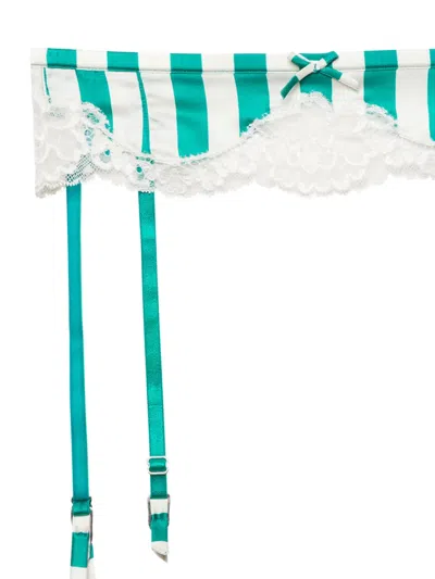 Fleur Du Mal Eve Garter Belt