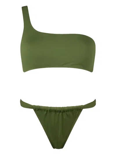 Mc2 Saint Barth Celestine Noelle One-shoulder Bikini Top
