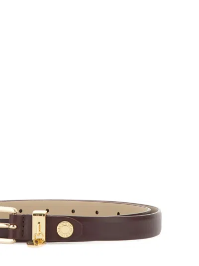 Gianni Chiarini Buckled Leather Belt In Brown