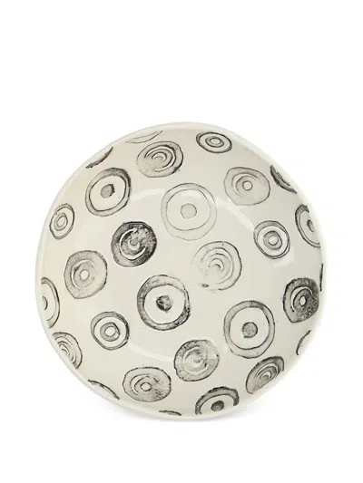 10 Corso Como Circle-pattern Porcelain Tableware In White