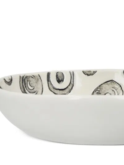 10 Corso Como Circle-pattern Porcelain Tableware In White
