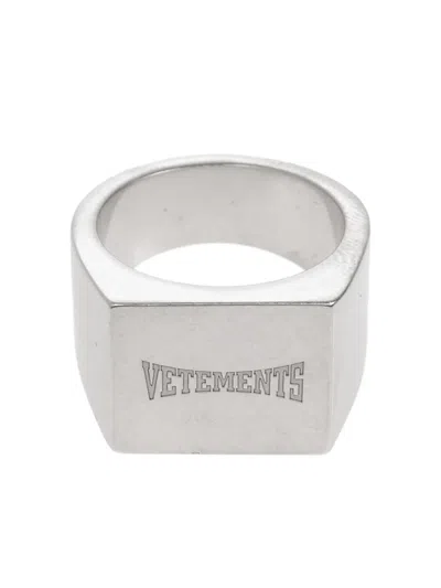Vetements Rectangular Signet Ring