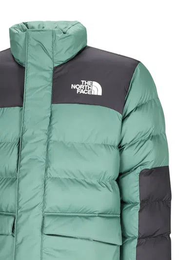 The North Face Quilted Padded Jacket In Green