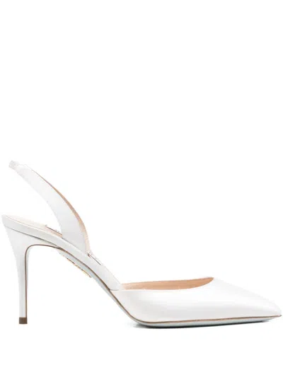 Aquazzura 85mm So Nude Slingback Pointed-toe Pumps