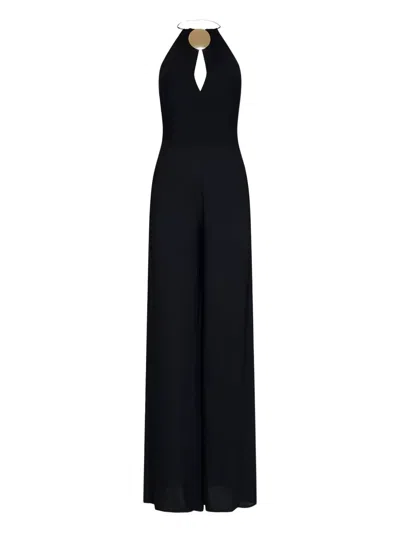 Simona Corsellini Halter-neck Jumpsuit In Black