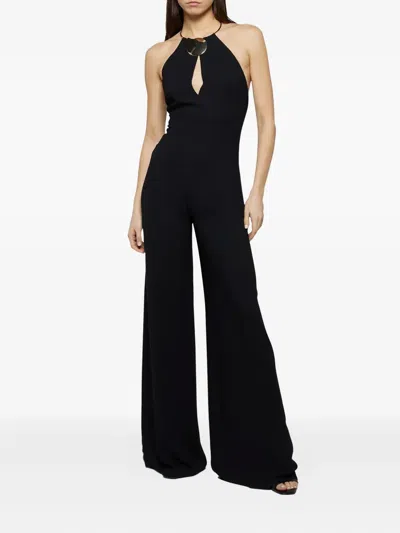 Simona Corsellini Halter-neck Jumpsuit In Black