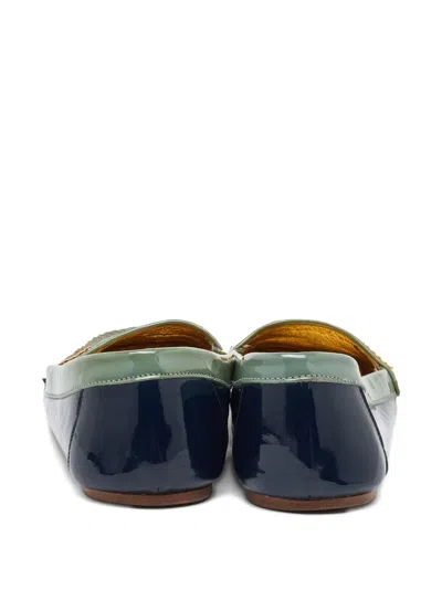 Pre-owned Prada Patent Leather Loafers