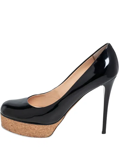 Pre-owned Giuseppe Zanotti Vintage  120mm Patent Leather Platform Pumps