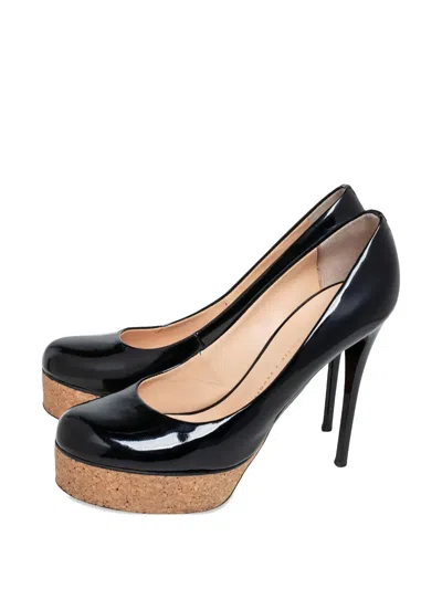 Pre-owned Giuseppe Zanotti Vintage  120mm Patent Leather Platform Pumps