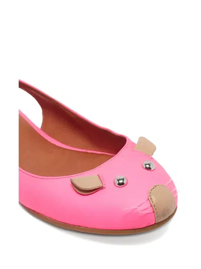 Pre-owned Marc Jacobs Vintage 2024  Mouse Face Slingback Flat Pumps