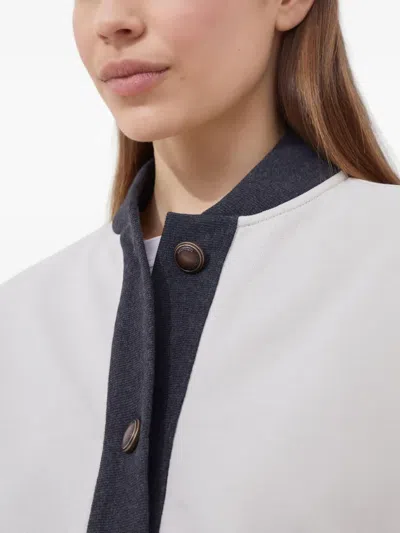 Brunello Cucinelli Button-fastening Panelled Sweatshirt