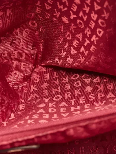 Pre-owned Kate Spade 2024  Felix Leather Tote Bag In Red