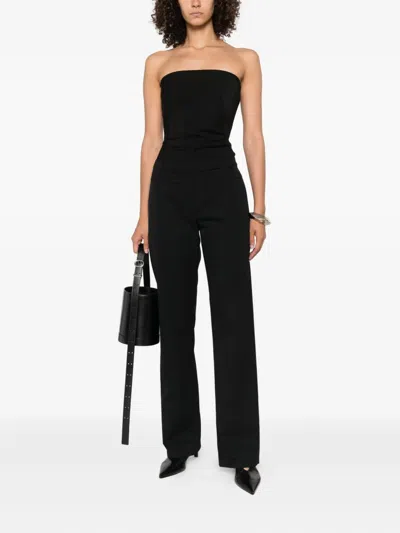 St Agni Panelled Slim-cut Trousers