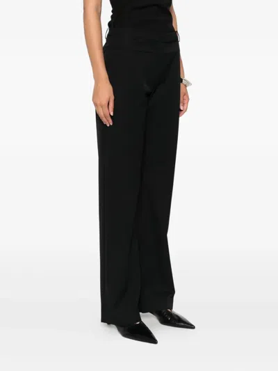 St Agni Panelled Slim-cut Trousers