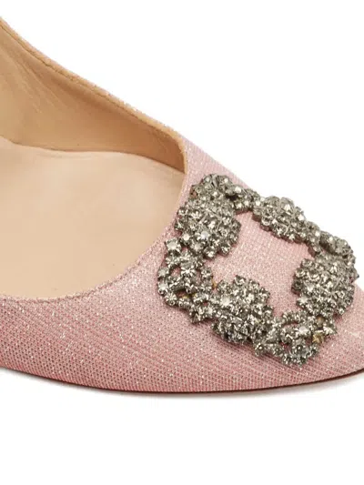Pre-owned Manolo Blahnik  80mm Hangisi Pumps