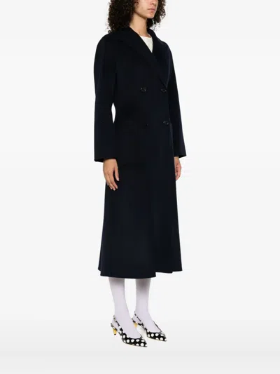Alicia Audrey Beatrix Double-breasted Patch-pocket Coat