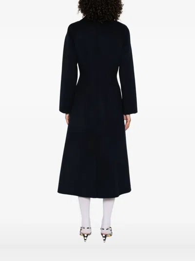 Alicia Audrey Beatrix Double-breasted Patch-pocket Coat