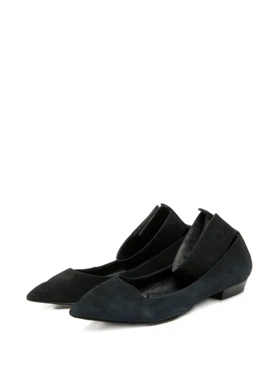 Pre-owned Giuseppe Zanotti Vintage Pointed-toe Ankle-strap Ballet Flats