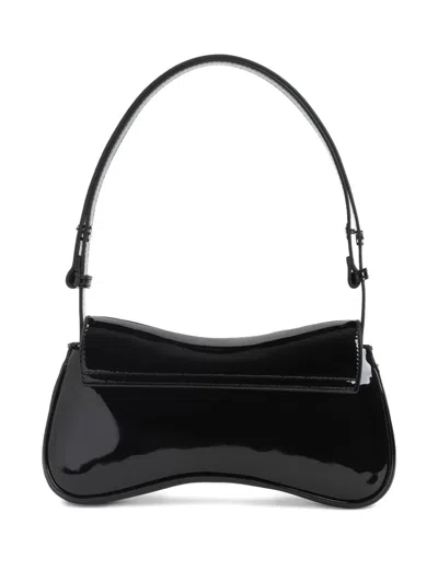 Diesel Adjustable Asymmetric Glossy Shoulder Bag